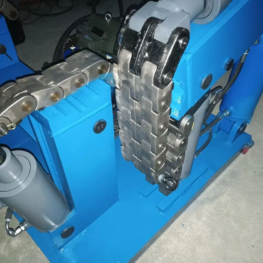 Large Size Range High Torque Bench Top Hydraulic Chain Shackle Pliers Hydraulic Breakout Pipe Chain Wrench Tong
