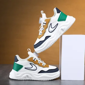 Wholesale Luxury Factory Customization Children Breathable Running Pink Boys Girls Thick Soled Sneakers Kids Shoes