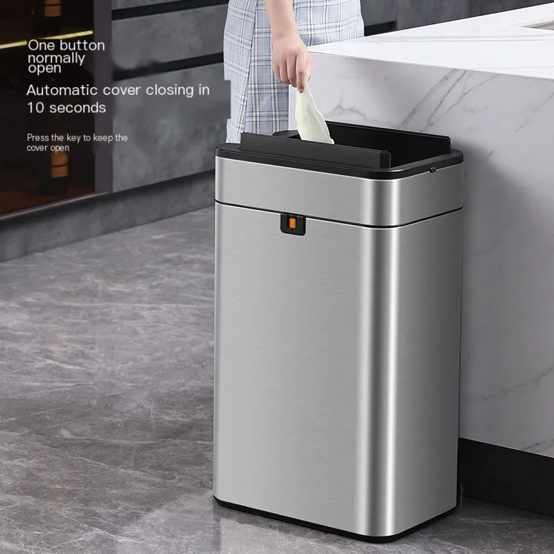 Papelera Inteligente Sensor Automatic Dustbin Smart Kitchen Rubbish ...