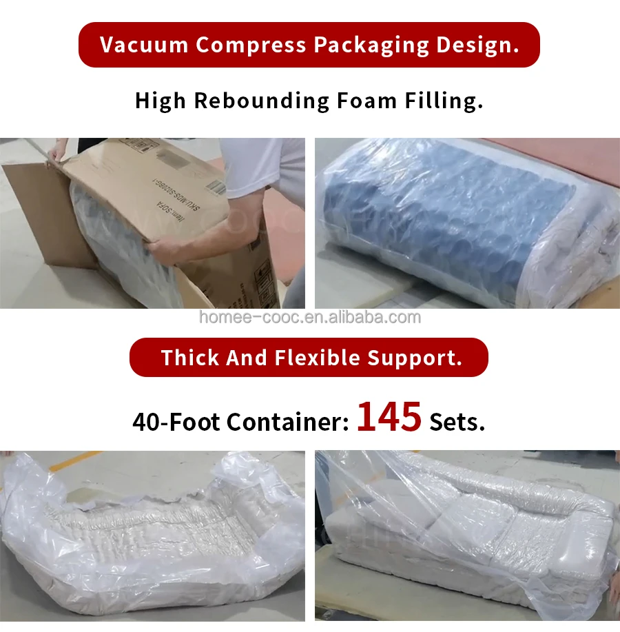 Vaccum Compression Sealed Packing Sofa Home Living Room Furniture ...