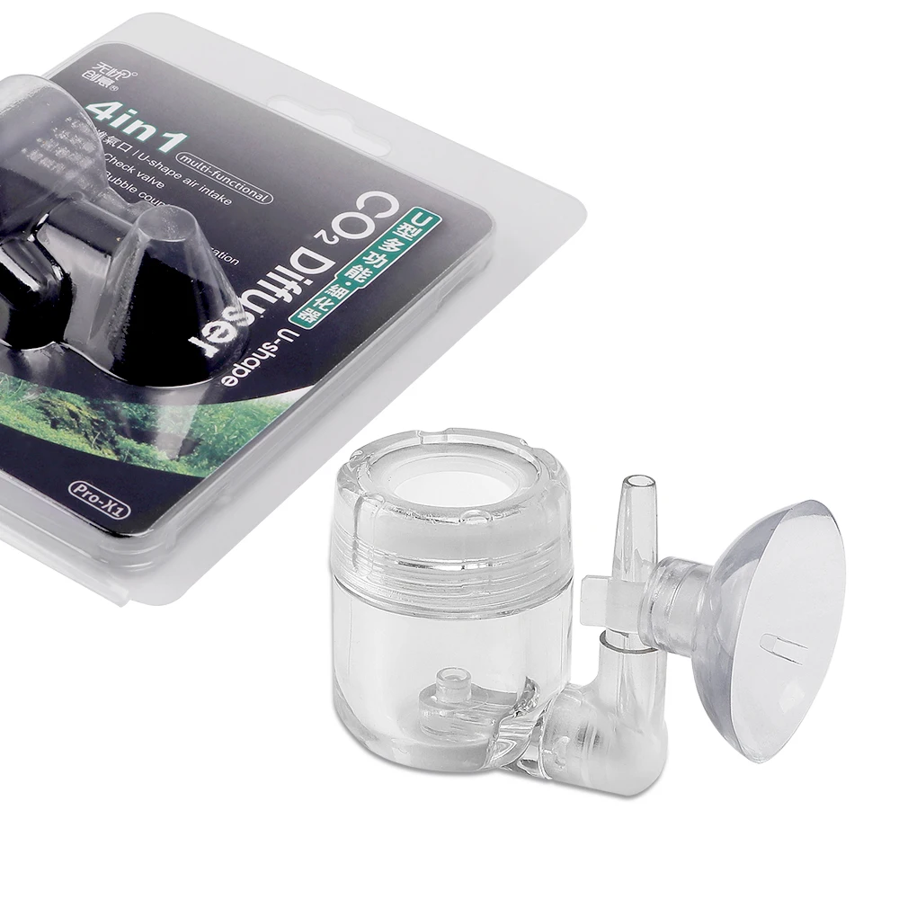 Wholesale Replaceable Co2 Diffuser Ceramic Aquarium Co2 Diffuser Atomizer with Bubble Counter
