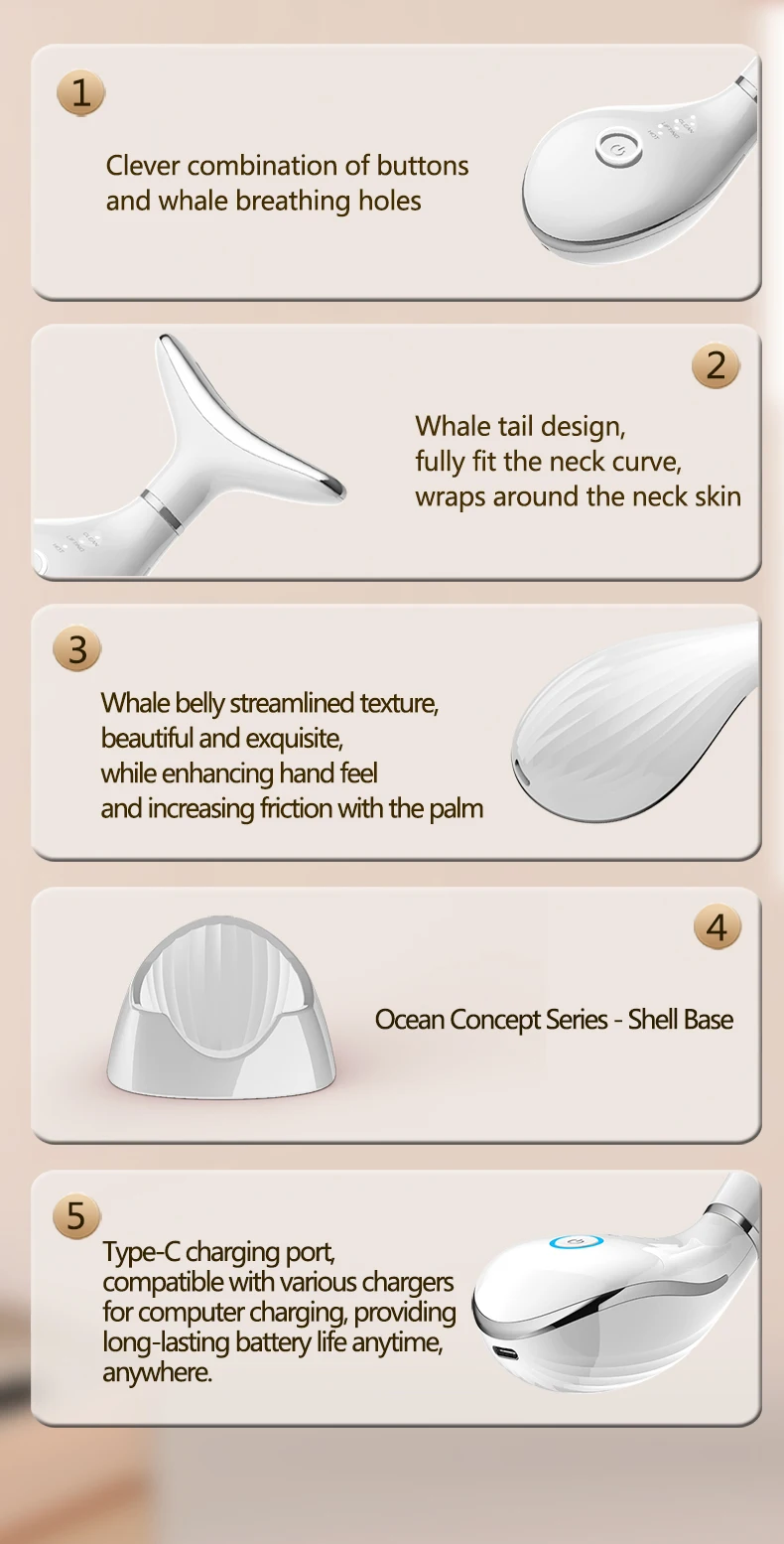 Neck Face Lifting Massager Face Sculpting Tool Skin Rejuvenation Device for Anti Aging Lifting and Tightening Sagging Skin