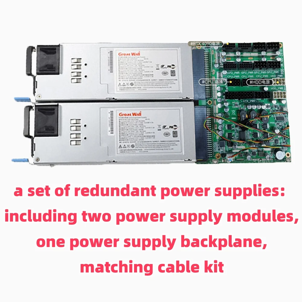 Great Wall High Efficiency Server PSU Module Rated Power 2400W 2700W 3200W Redundant Power Supply for Server