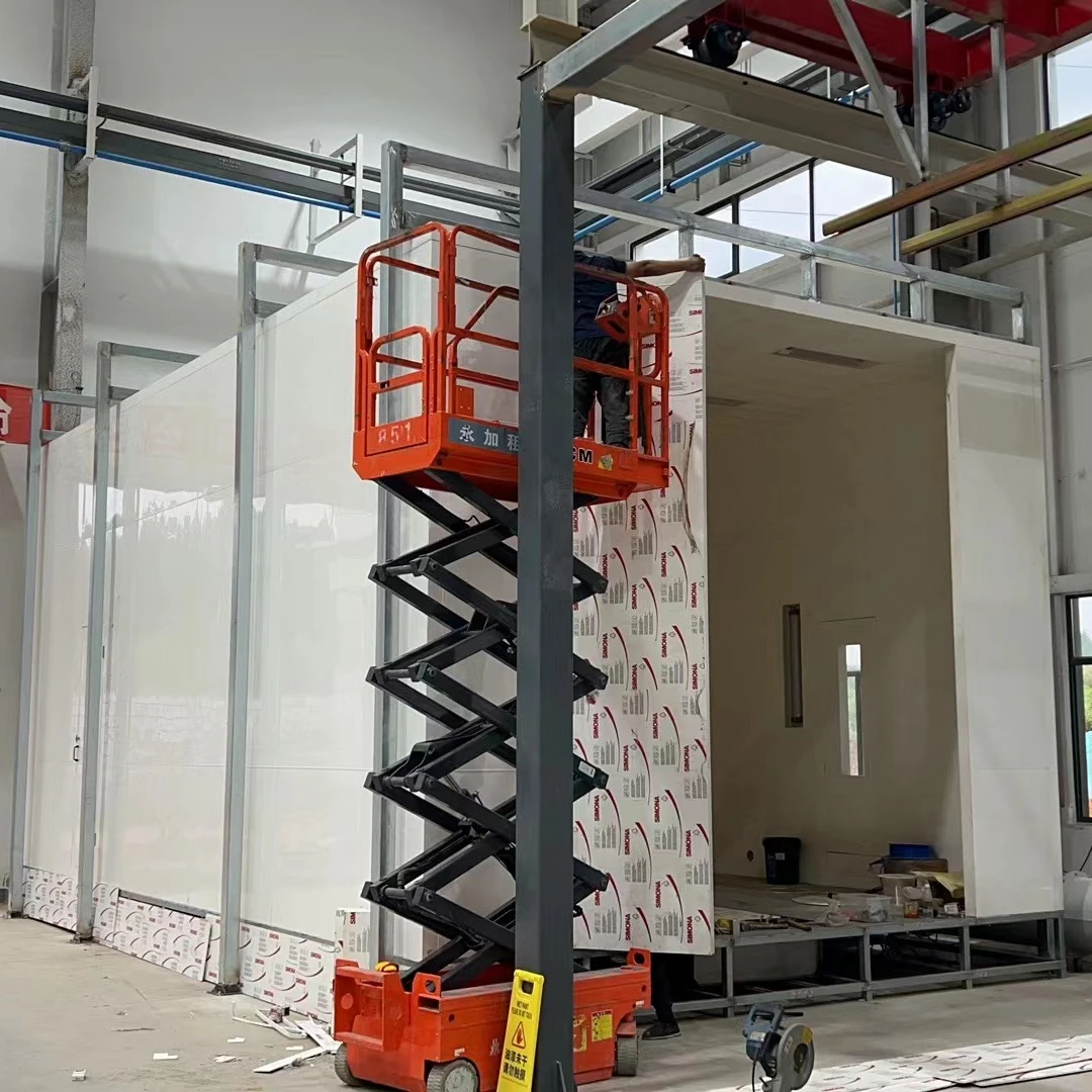 Electrostatic Powder Coating Machine MDF Powder Coating Production Line
