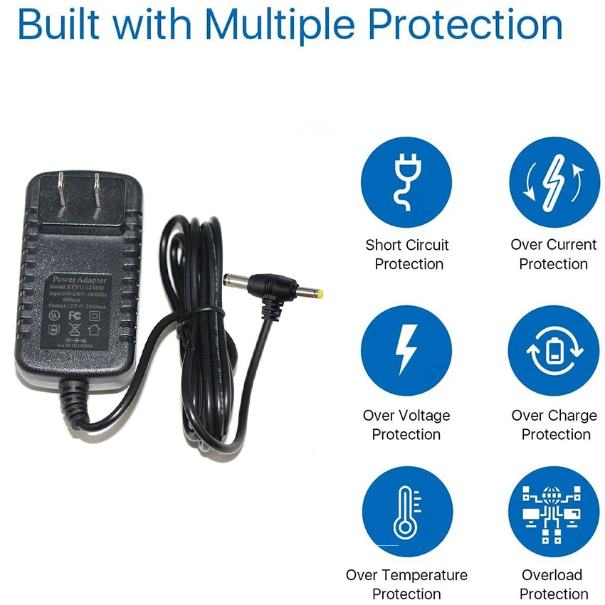 5V 1A Plug Poe Injector AC to Dual DC Power Adapter 15