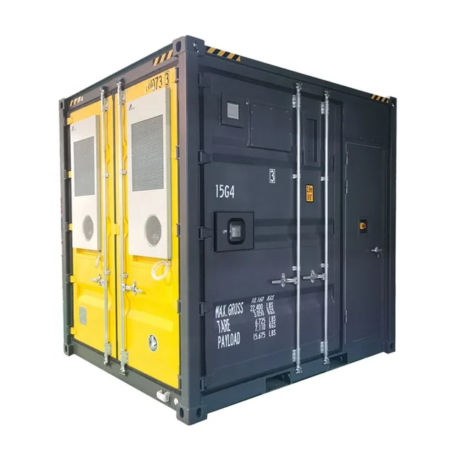 JJAP Customized 10ft Full Side Door Opening Containers Solar Power Energy Storage Battery System Container