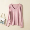 Pink V-neck