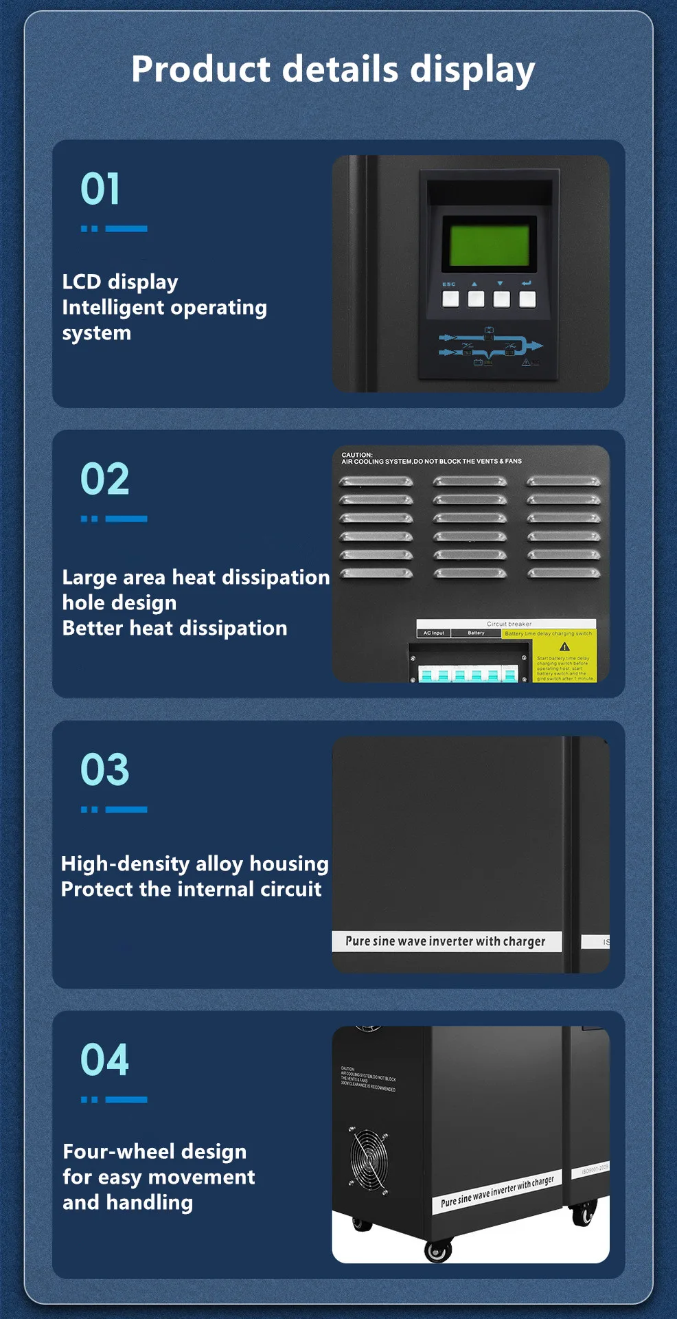 All in One Off Grid Solar Energy System 1kw 3kw 5kw 5kw 10kw Inverter ...