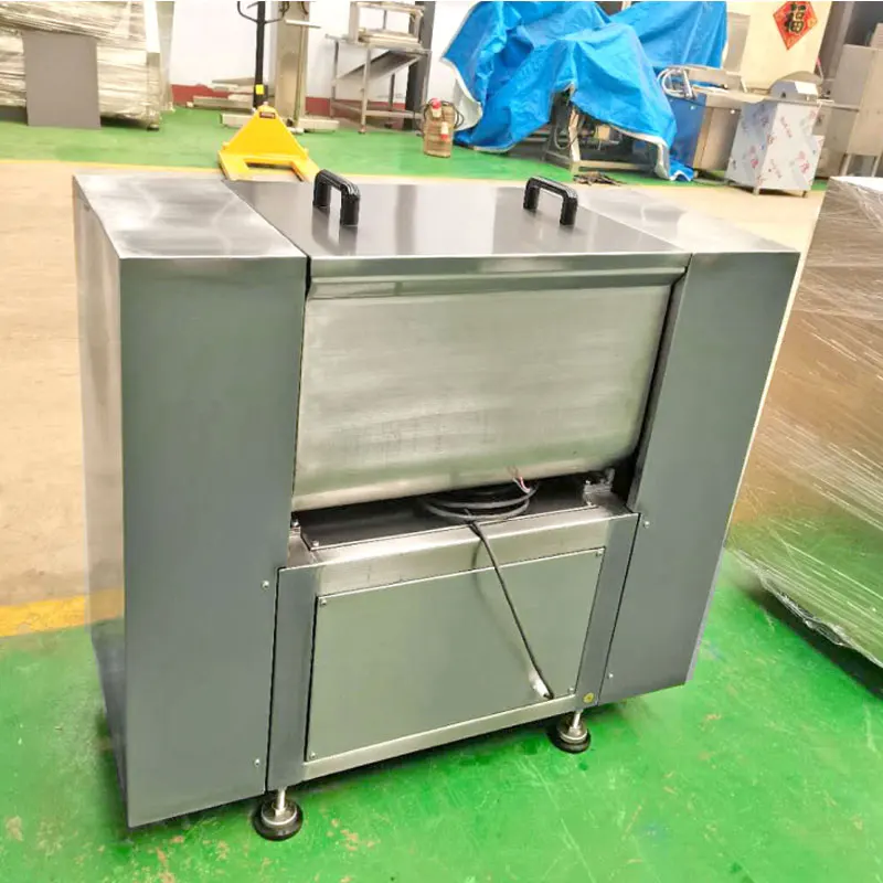 High Capacity Vacuum Minced Meat Mixer Machine Meat Paste Product Mixer Machine Emulsifying Mixing Machine for Meat Used