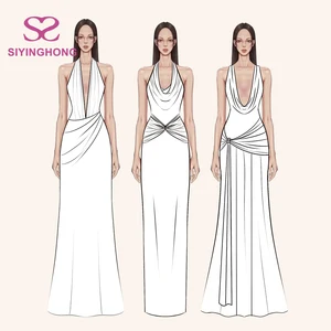 Custom Design Brand Clothing High Quality Elegant Casual Women Lady Long Maxi Dress Makers Fashion Women Clothing Manufacture