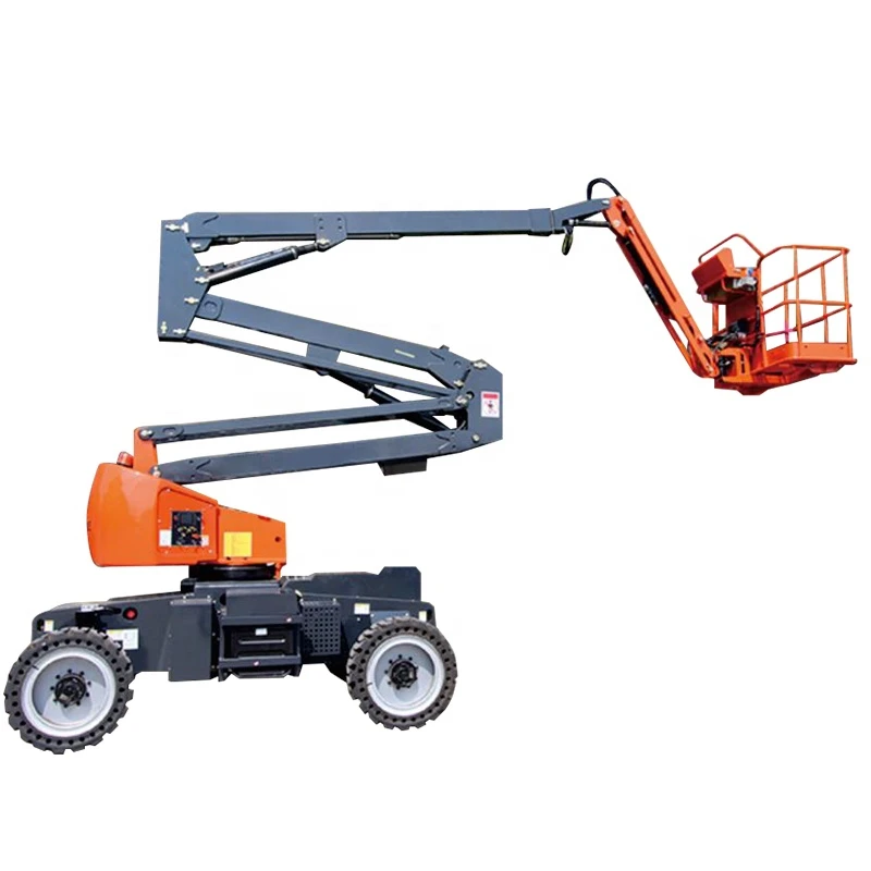 All-Terrain Self-Propelled Cherry Picker manlift spider boom lift ...