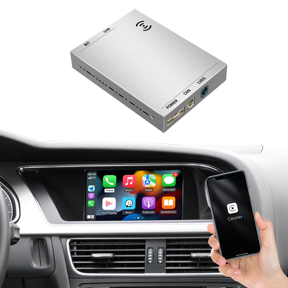 CARABC Wireless Carplay Android Auto Interface for Audi 3g Mmi Rmc A6 A7 2012-2016 With Mirror Link audi A6 C7 Carplay