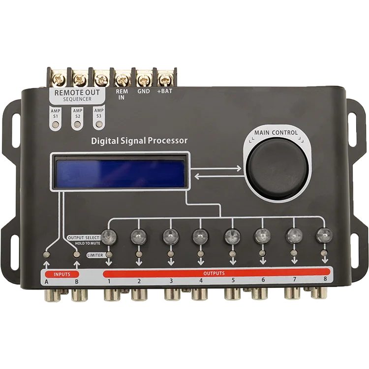 High End 8 Channel Car Dsp Amplifier Digital Signal Processor With ...