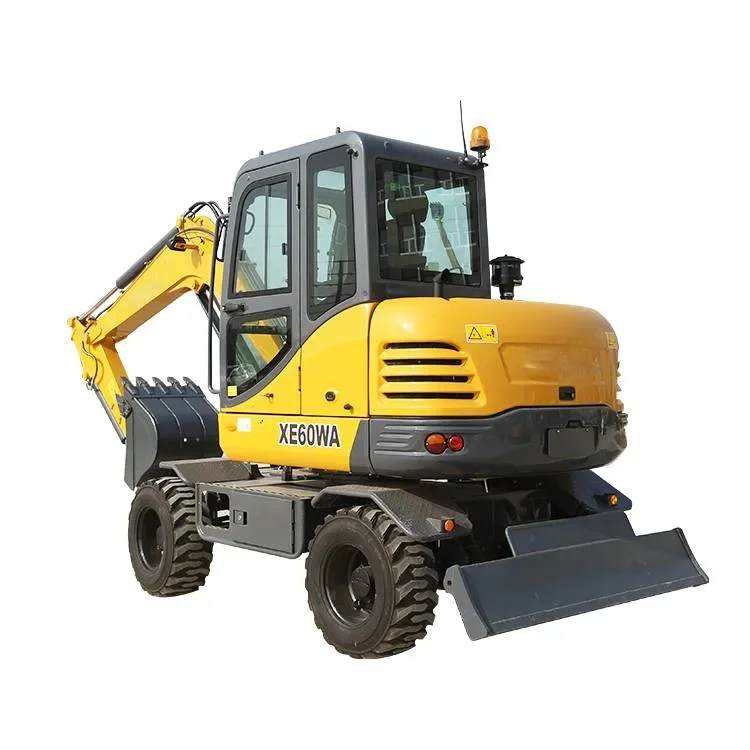 High Performance XE75WG 7 Ton Excavator with 0.23 Cubic Meter Bucket and Tools