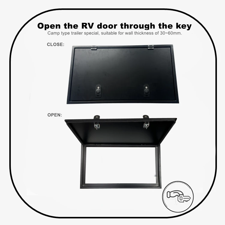 2024 High quality TONGFA aluminum alloy Luggage door for ORV rv