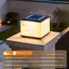 Modèle de 20 cm de haut à énergie solaire, télécommandé, tricolore