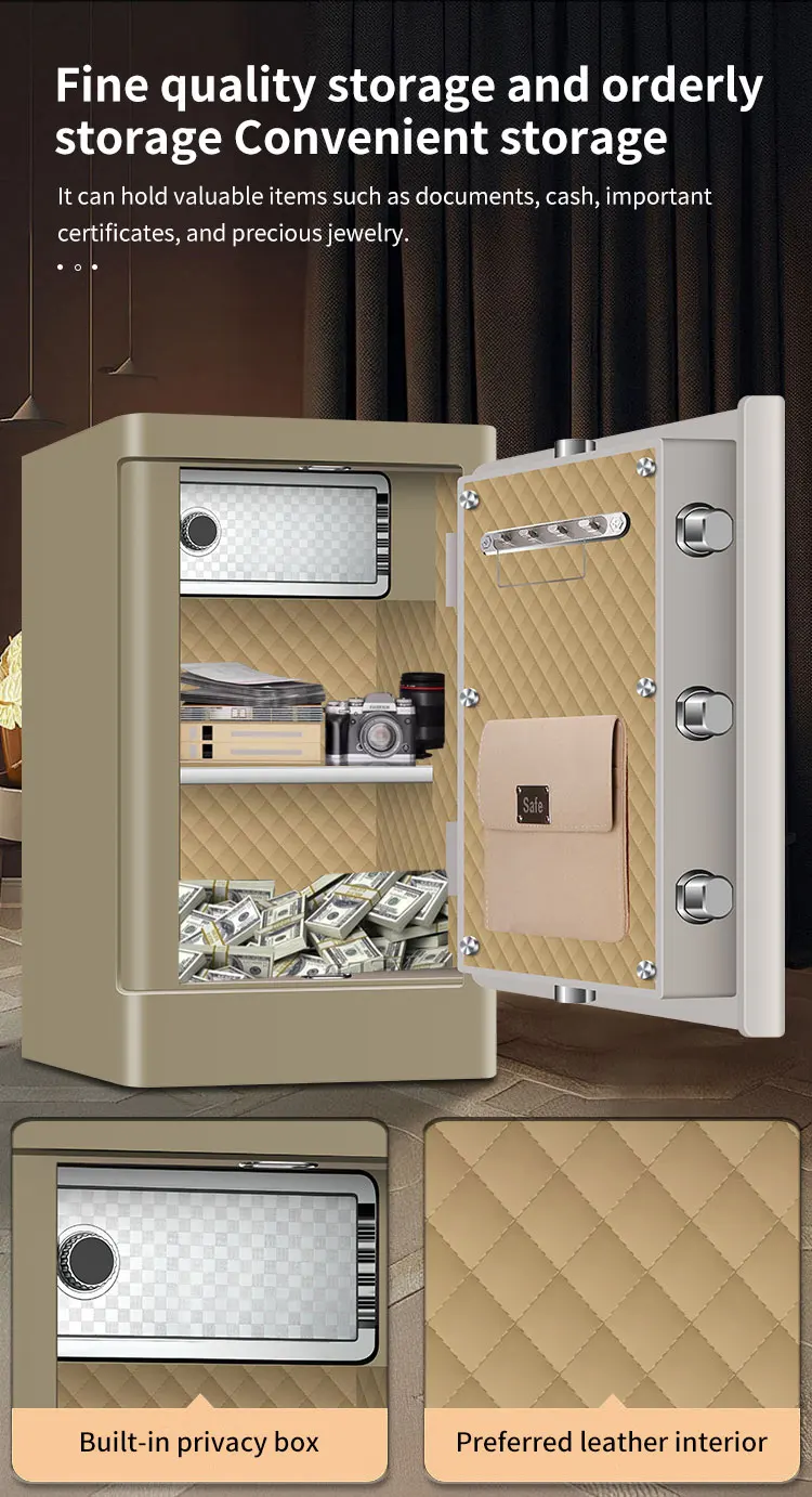 CEQSAFE Home and Office Steel Safe with Electronic Digital Fingerprint Lock Secure Electronic Digital Lock supplier