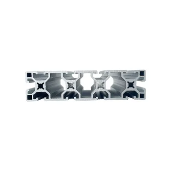 2Pcs T-Slot Aluminum Extrusion Profile – 2020 3030 4040 2040, 6063-T5 Anodized, 300mm-2000mm, Silver