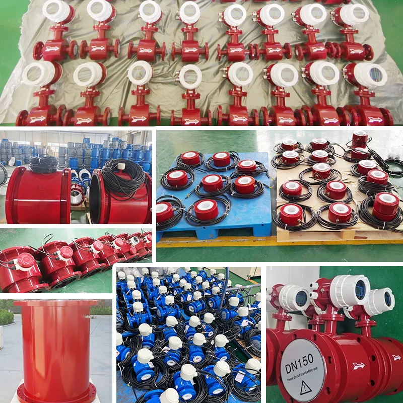 RS485 Modbus High Pressure Integrated Electromagnetic Water Flow Meters