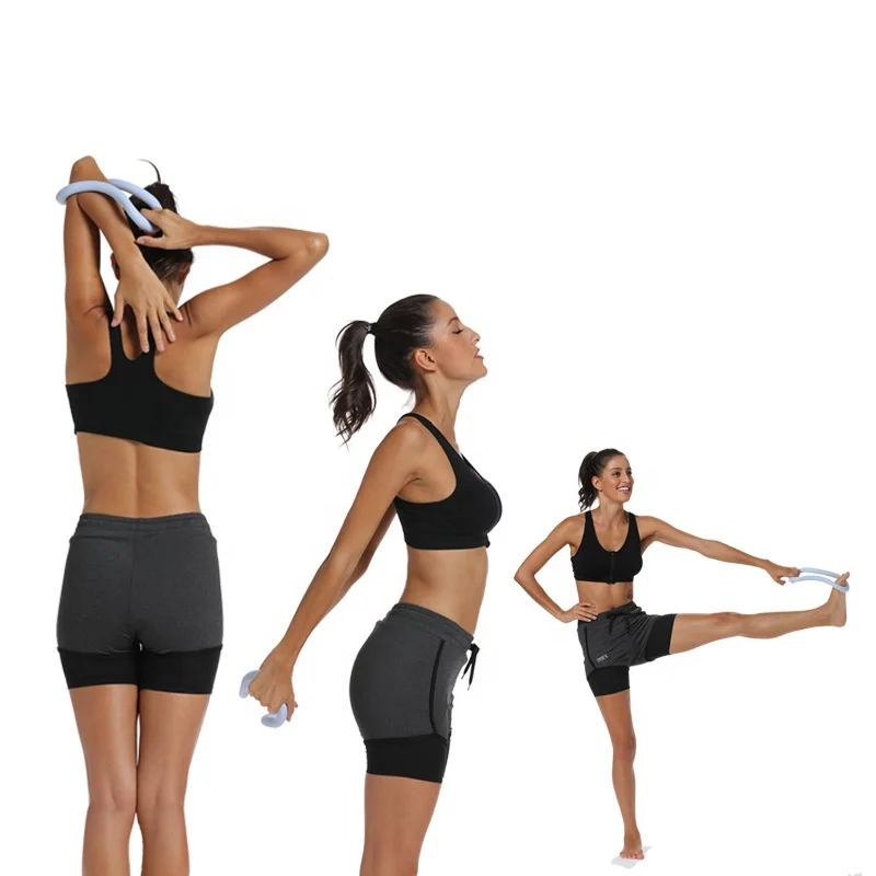 TPE тренировочные кольца для йоги пилатеса домашние кольца для фитнеса растягивание, упражнения