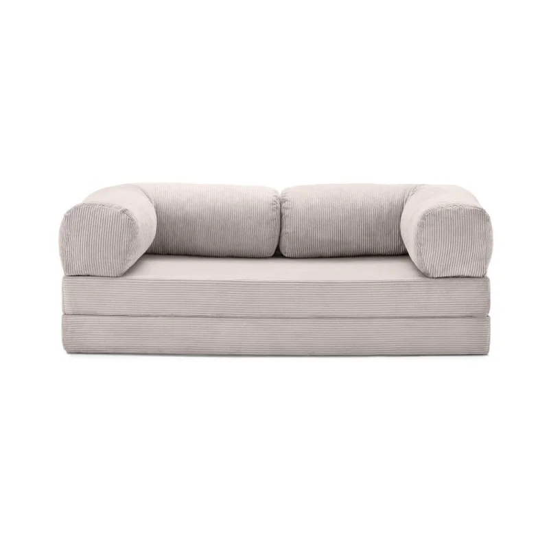 Vacuum sealed Package Small Volume Colorful Corduroy Compressed Sofa Luxury Sofa Couch for Living Room