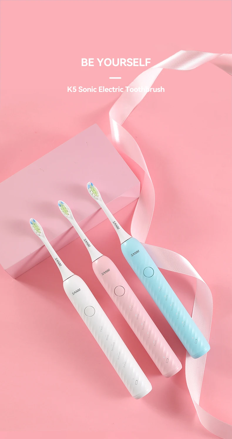 Wholesale Type-c Rechargeable Sonic Toothbrush Smart Intelligent ...