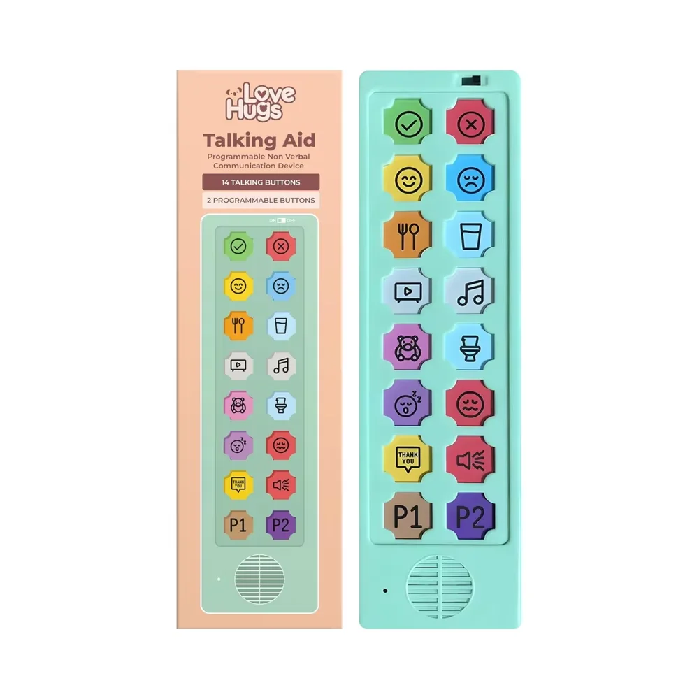 AAC Device Sound Machine Panel Programmable Non-Verbal Communication Tool for Autism & Speech Therapy Consumer Electronics