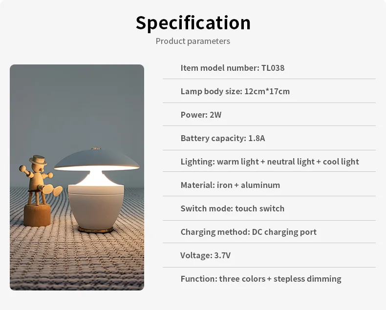 Designer Led Table Lamp for Bedside Reading Room Lamp Luxury Living Room Decorative Table Lamp