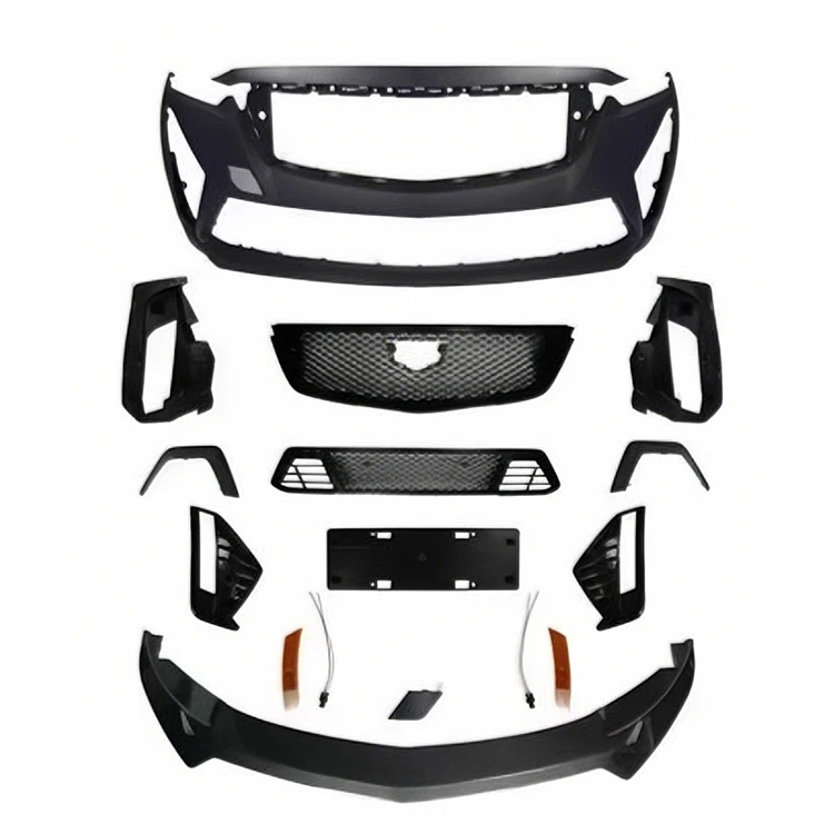 Premium Aftermarket Front Bumper Kit za Cadillac CT5-V Blackwing 2020 2021 2022 2023 Agresivni stil