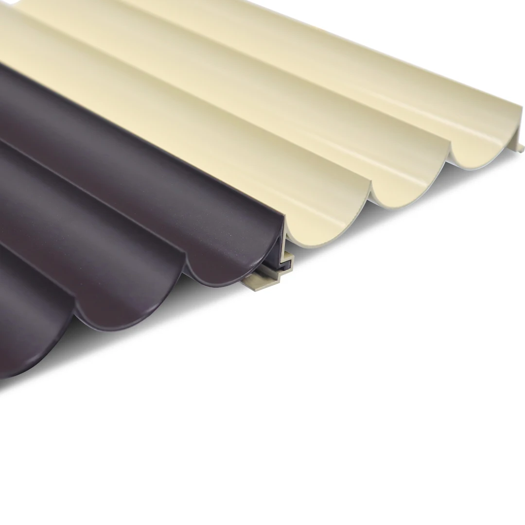 From China Custom Aluminium Sheet Batten Curtain Wall Decor Extrusion