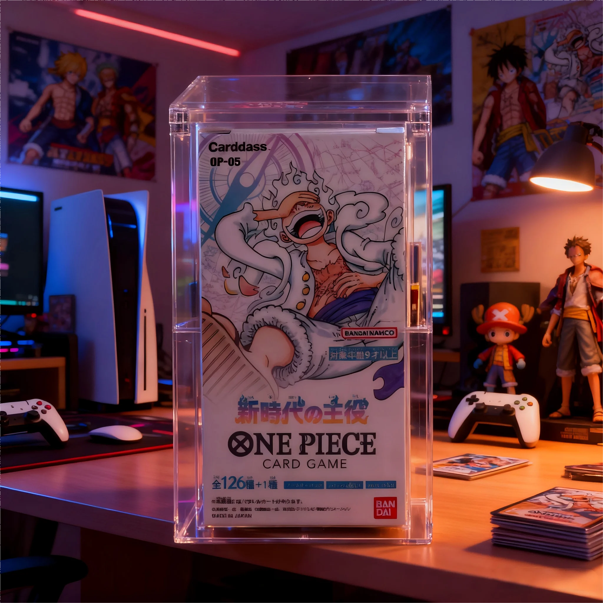 Acrylic One Piece Booster Box Display Case - Durable & Stylish