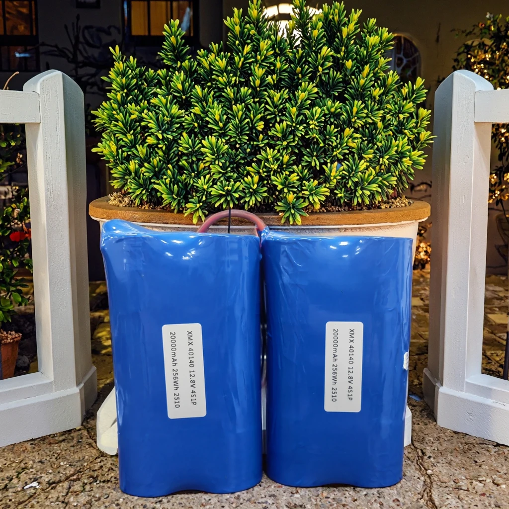 12.8V LFP Battery 20Ah LiFePO4 Battery Pack 4S1P 40140 Cells Long Life 256Wh Xmx Blue Solar LED Lighting Portable Power H4af0bec7c92c419586169d16b881de77V