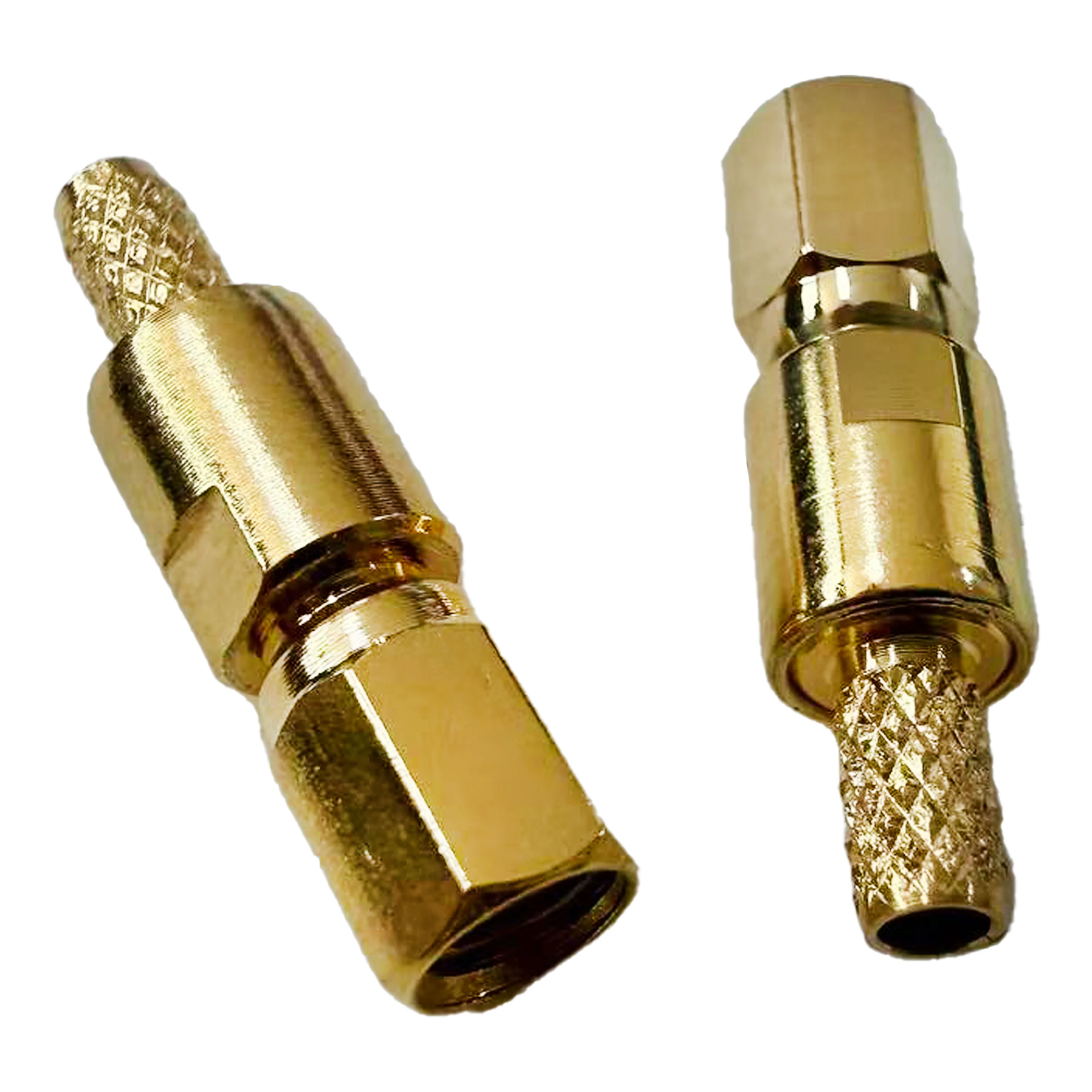 Factory Supply SSMC-C-K1.5 RF Connector Gold Plated SSMC Female Connector Crimp RG316 RG174