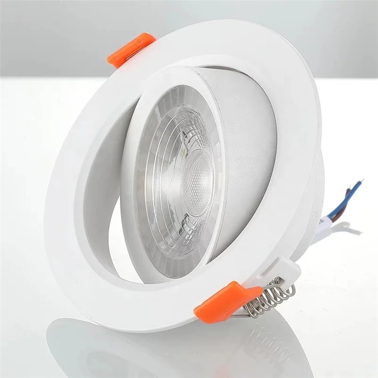 Adjustable 3W 5W 7W 9W 12W Down Light Ceiling Recessed LED Downlight