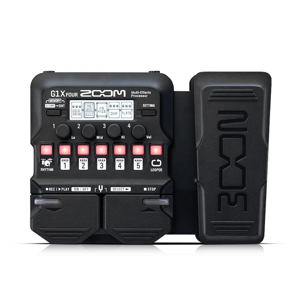 ZOOM G1X Four マルチエフェクトプロセッサー スペシャルプレゼント実施中♪】 ZOOM G1X FOUR Multi-Effects