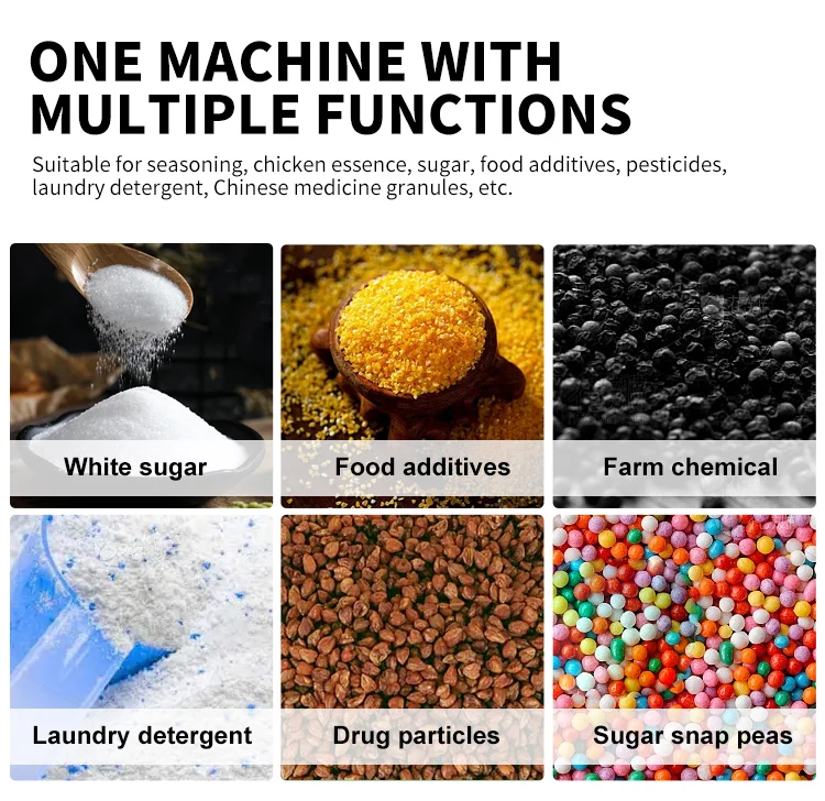 Multifunctional Food Sealing Machine Gummy Candy Packaging China Bag pellets packing multipurpose foam manufacture