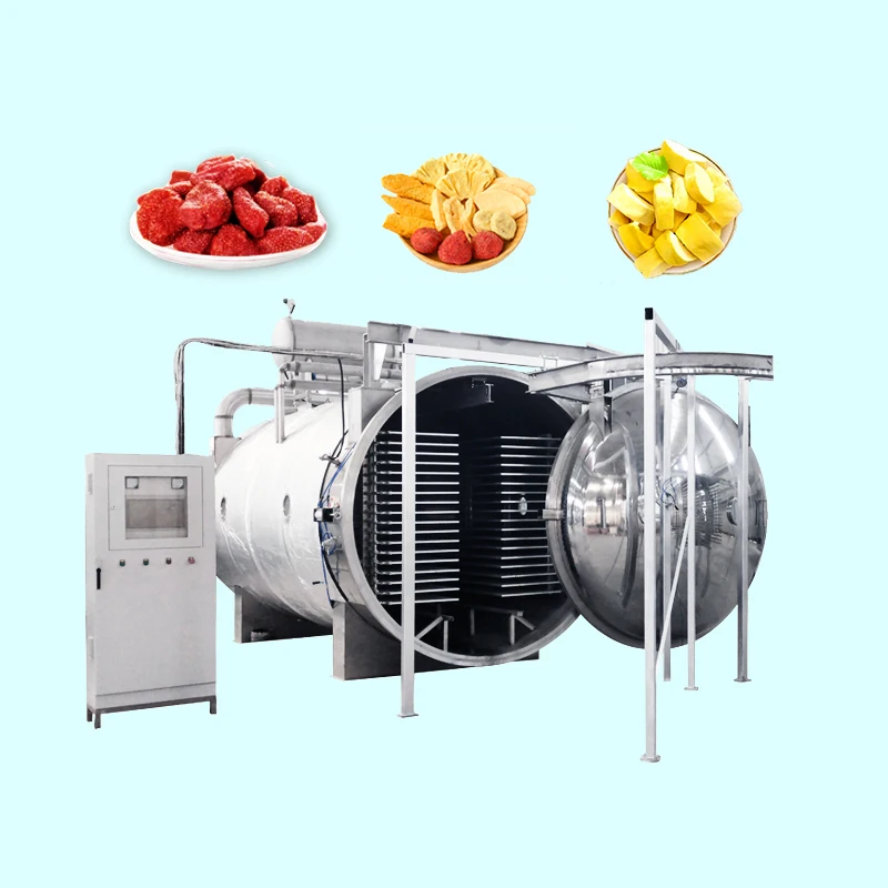 TCA Automatic Lyophilizer Vacuum Freeze Dryer Chicken Hearts Orange Avocado Powder Machine