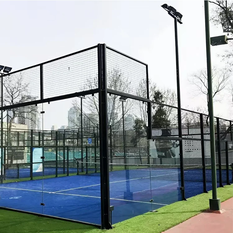 Pemasangan Modul Sukan Komersial, Gelanggang Padel, Bumbung Gelanggang Padel, Peralatan Tenis Padel