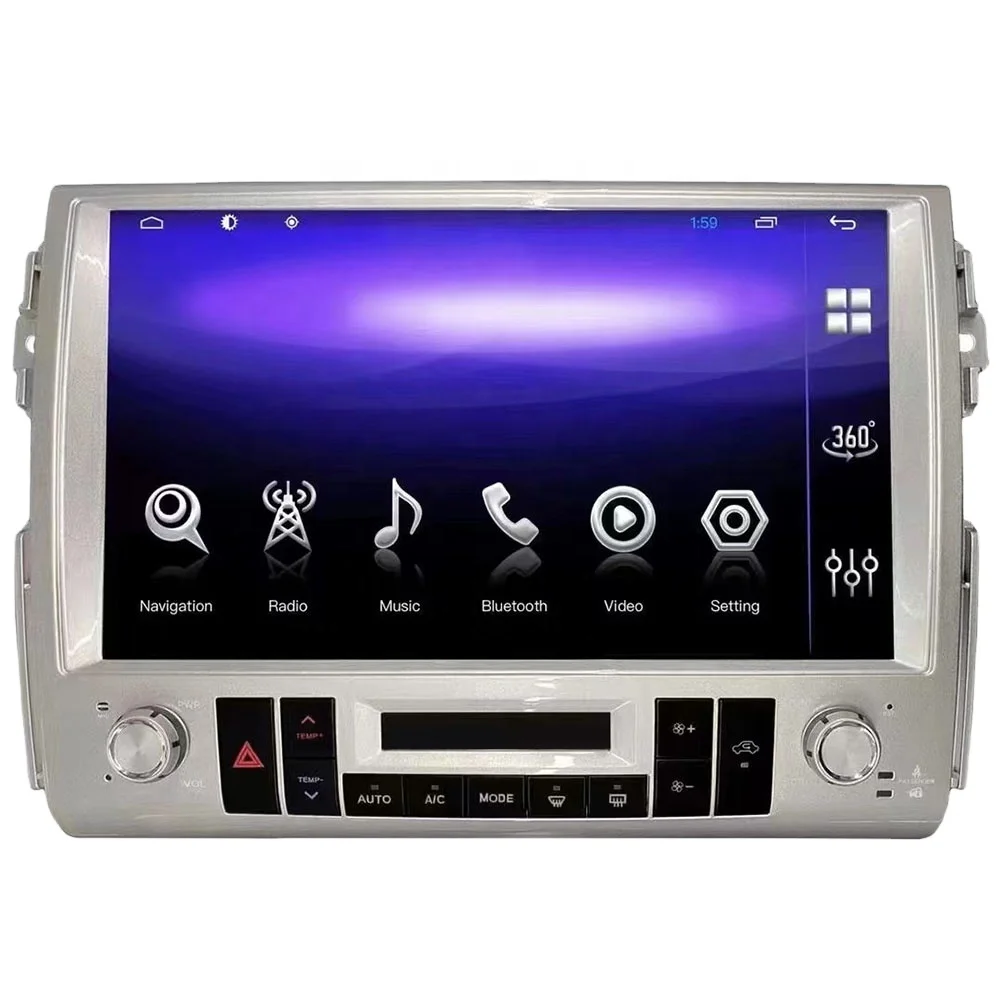 トヨタ FJクルーザー 2006-2022 用 13.3インチ Android 12 カーラジオ