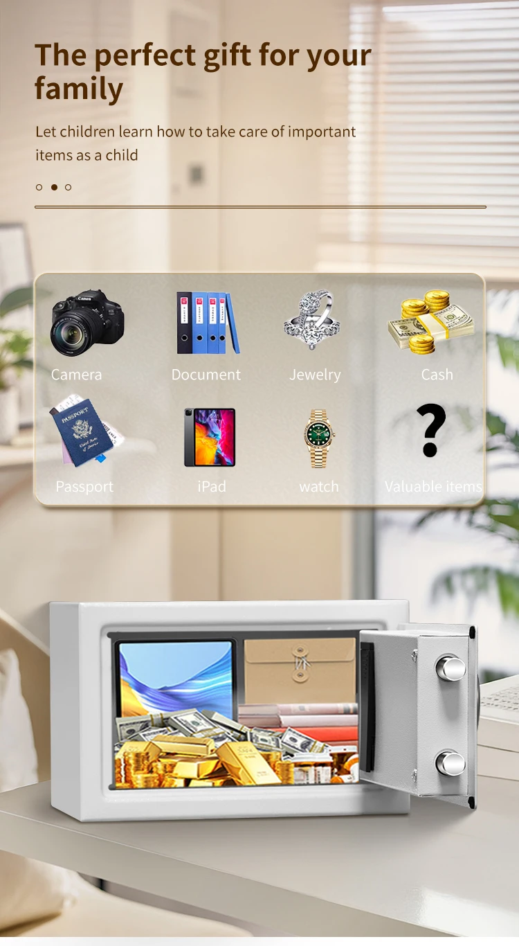 CEQSAFE Hotel Home Sale Change Code Bank Battery Dead Flat Replacement Argo Electronic Cheap Digital Mini Safe Box for Money factory