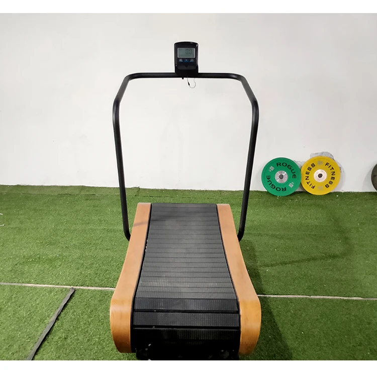 Woodway Commercial Manual Wooden Fitness Running Machine Gym Exercise
