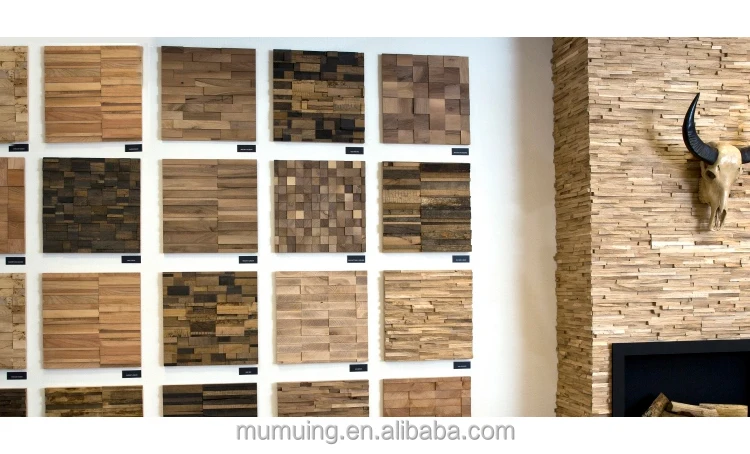 MUMU Exterior House Outdoor Facade Tile Cladding Wallcover Wood Panels ...
