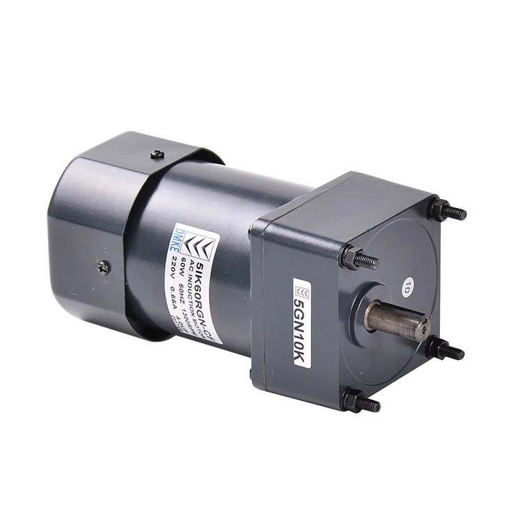 90mm 40w 60w Universal Induction Single Phase Ac Electric Gear Motor 220v 110v 10 Rpm