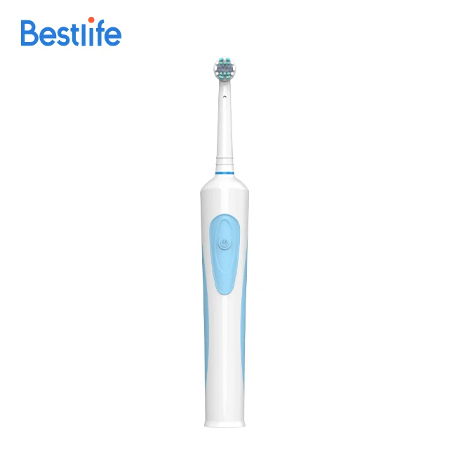 K1619S Adult Rechargeable Power Oscillation Toothbrush with 55 Degree Rotation Angle Round Head