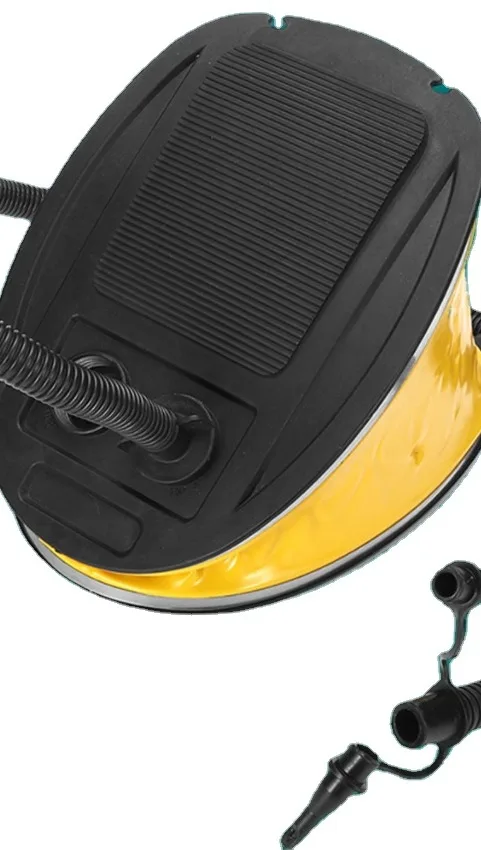 bellows pedal pump dinghy pump air mattress pool inflatables