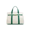 White and green together