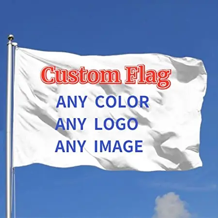 Custom Miniature Stick Flag With Pointed Plastic Wood Aluminium Pole Customized Hand Held Mini Flags