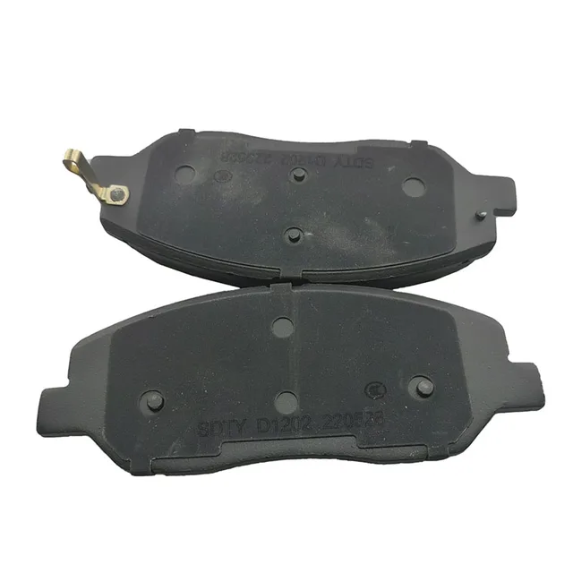 Ceramic brake pads with good performance are suitable for Hyundai Ceramic brake pads D1202