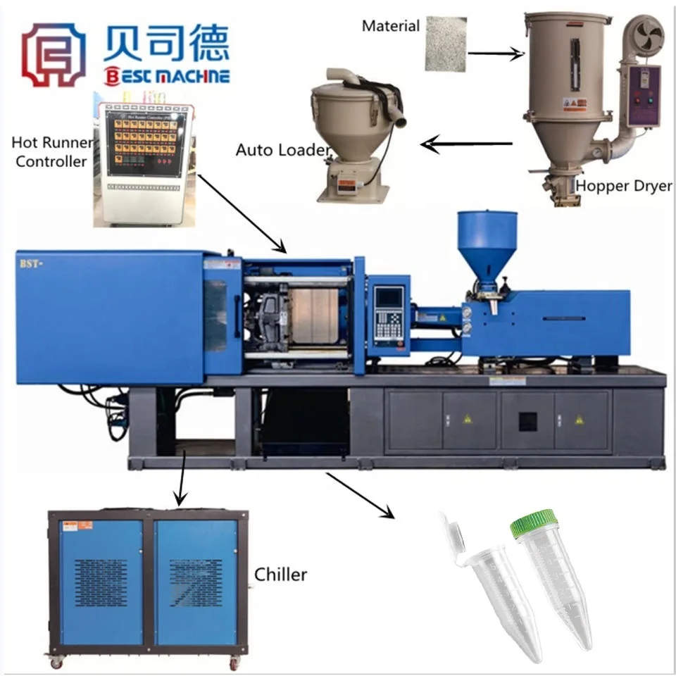 Full-auto MEDICAL SUPPLIES  Production Making Machine  Insulin Syringe IV Set Tube Injection Molding  Machine