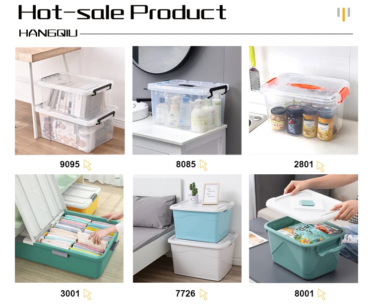 Modern Style Home Organization Storage Box Under Bed 35l 40l 45l 60l